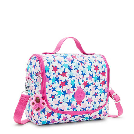 Plecaki Kipling New Kichirou Printed Lunch Bag Różowe | PL 1057UZ